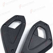 CARBON FIBER DASHBOARD SIDE VENT TRIM for LAND ROVER DEFENDER 90 110 130 L663 2020+
Set includes:

Dashboard Side Vent Trim (Carbon Fiber or Dry Carbon Fiber — your choice)
Material: Carbon Fiber (Can be made of Dry Carbon Fiber)

NOTE: Professional installation is required.