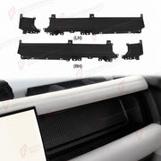 CARBON FIBER DASHBOARD TRIM for LAND ROVER DEFENDER 110 L663 2020+
Set includes:

Dashboard Trim
Material: Carbon Fiber

NOTE: Professional installation is required.