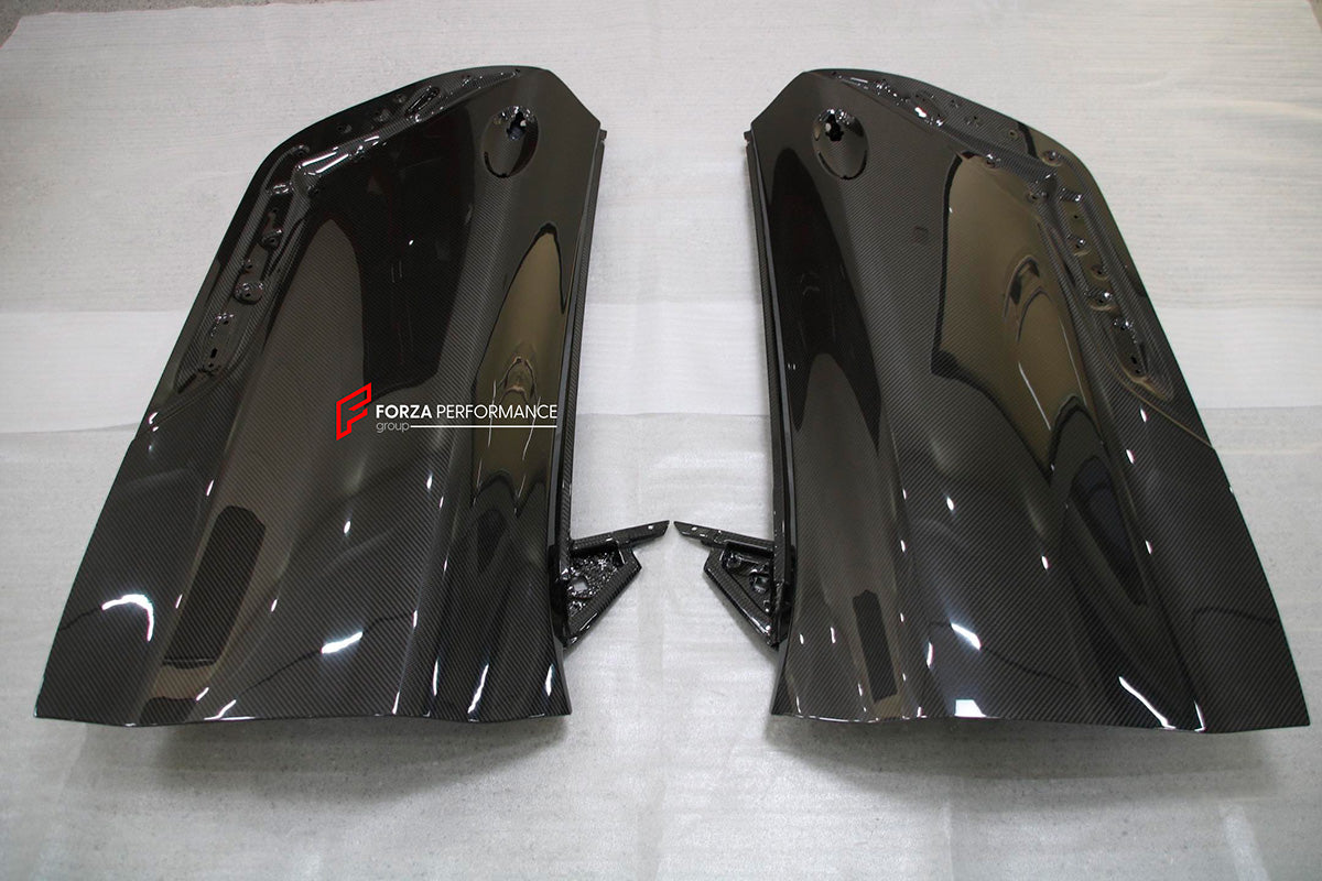 CARBON FIBER DOORS for TOYOTA SUPRA A90 2018+

Set include:


Right Door
Left Door

Material: Carbon Fiber

Note: Professional installation is required

CONTACT US FOR PRICING