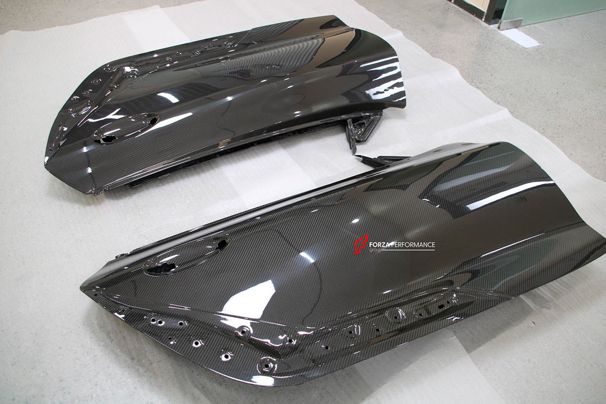 CARBON FIBER DOORS for TOYOTA SUPRA A90 2018+

Set include:


Right Door
Left Door

Material: Carbon Fiber

Note: Professional installation is required

CONTACT US FOR PRICING