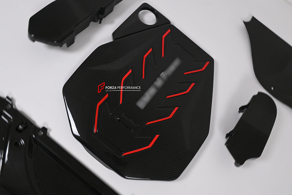 CARBON FIBER ENGINE COVER for BMW M5 G90 G99 2024+

Set includes:

Engine Cover

Material: Carbon Fiber

NOTE: Professional installation is required

Contact us for pricing