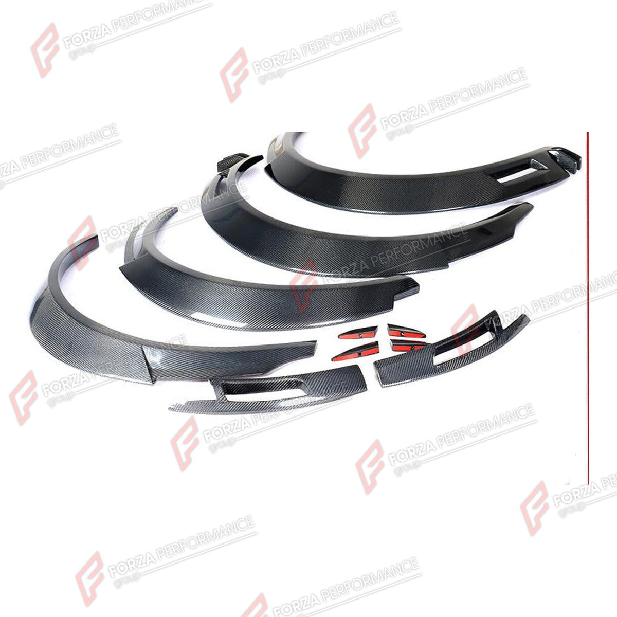 CARBON FIBER FENDER FLARES for CHEVROLET CAMARO 2016 - 2019 FORZA PERFORMANCE Custom Fit
Set includes:

Fender Flares
Material: Carbon Fiber

NOTE: Professional installation is required.

Why “Contact Us for Pricing”?
We don’t display fixed prices because our goal is to offer you the most competitive deal possible. Product costs often decrease over time, and by requesting a quote, you’ll receive our most up-to-date price on market.

SECURED PAYMENT METHODS
PayPal (+4.4% fee)
Visa / Mastercard / American Exp