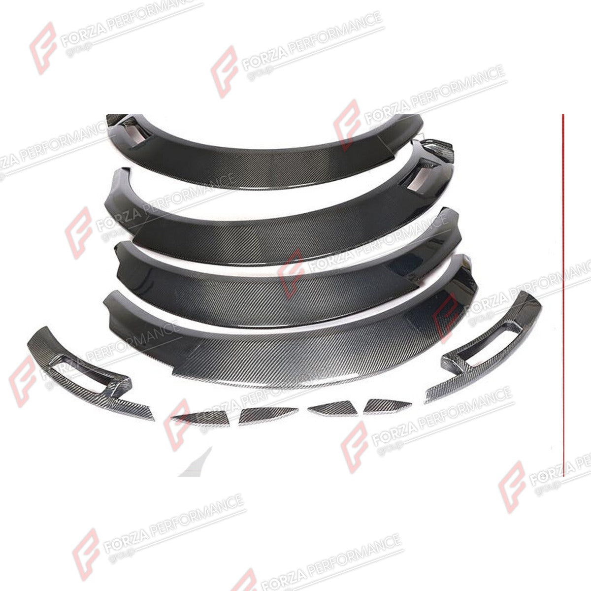 CARBON FIBER FENDER FLARES for CHEVROLET CAMARO 2016 - 2019 FORZA PERFORMANCE Custom Fit
Set includes:

Fender Flares
Material: Carbon Fiber

NOTE: Professional installation is required.

Why “Contact Us for Pricing”?
We don’t display fixed prices because our goal is to offer you the most competitive deal possible. Product costs often decrease over time, and by requesting a quote, you’ll receive our most up-to-date price on market.

SECURED PAYMENT METHODS
PayPal (+4.4% fee)
Visa / Mastercard / American Exp
