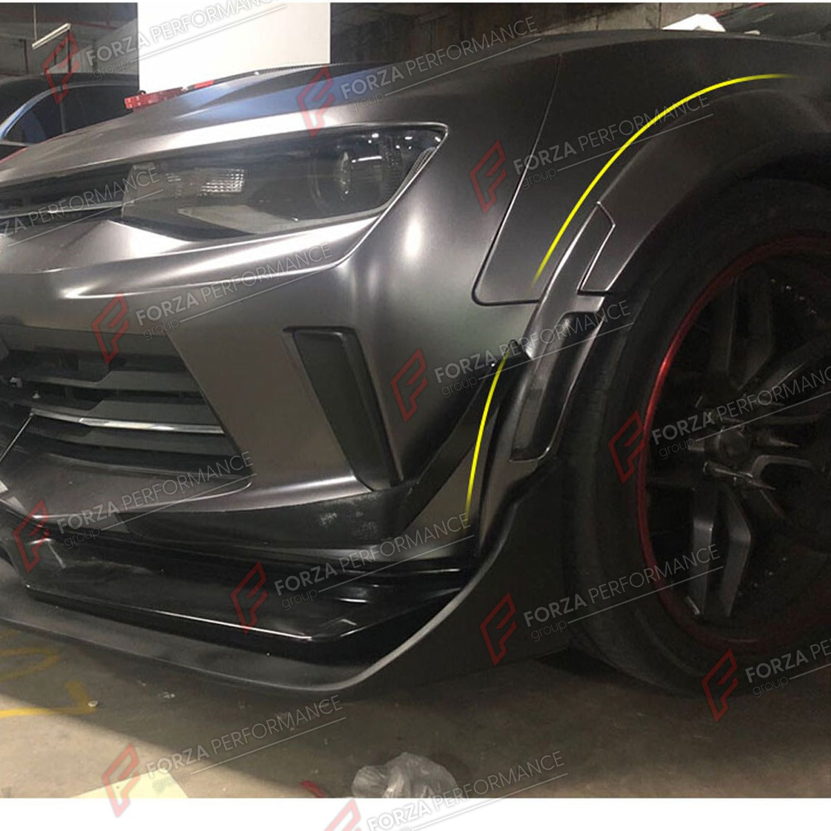 CARBON FIBER FENDER FLARES for CHEVROLET CAMARO 2016 - 2019 FORZA PERFORMANCE Custom Fit
Set includes:

Fender Flares
Material: Carbon Fiber

NOTE: Professional installation is required.

Why “Contact Us for Pricing”?
We don’t display fixed prices because our goal is to offer you the most competitive deal possible. Product costs often decrease over time, and by requesting a quote, you’ll receive our most up-to-date price on market.

SECURED PAYMENT METHODS
PayPal (+4.4% fee)
Visa / Mastercard / American Exp