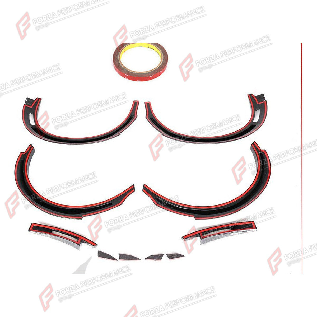 CARBON FIBER FENDER FLARES for CHEVROLET CAMARO 2016 - 2019 FORZA PERFORMANCE Custom Fit
Set includes:

Fender Flares
Material: Carbon Fiber

NOTE: Professional installation is required.

Why “Contact Us for Pricing”?
We don’t display fixed prices because our goal is to offer you the most competitive deal possible. Product costs often decrease over time, and by requesting a quote, you’ll receive our most up-to-date price on market.

SECURED PAYMENT METHODS
PayPal (+4.4% fee)
Visa / Mastercard / American Exp