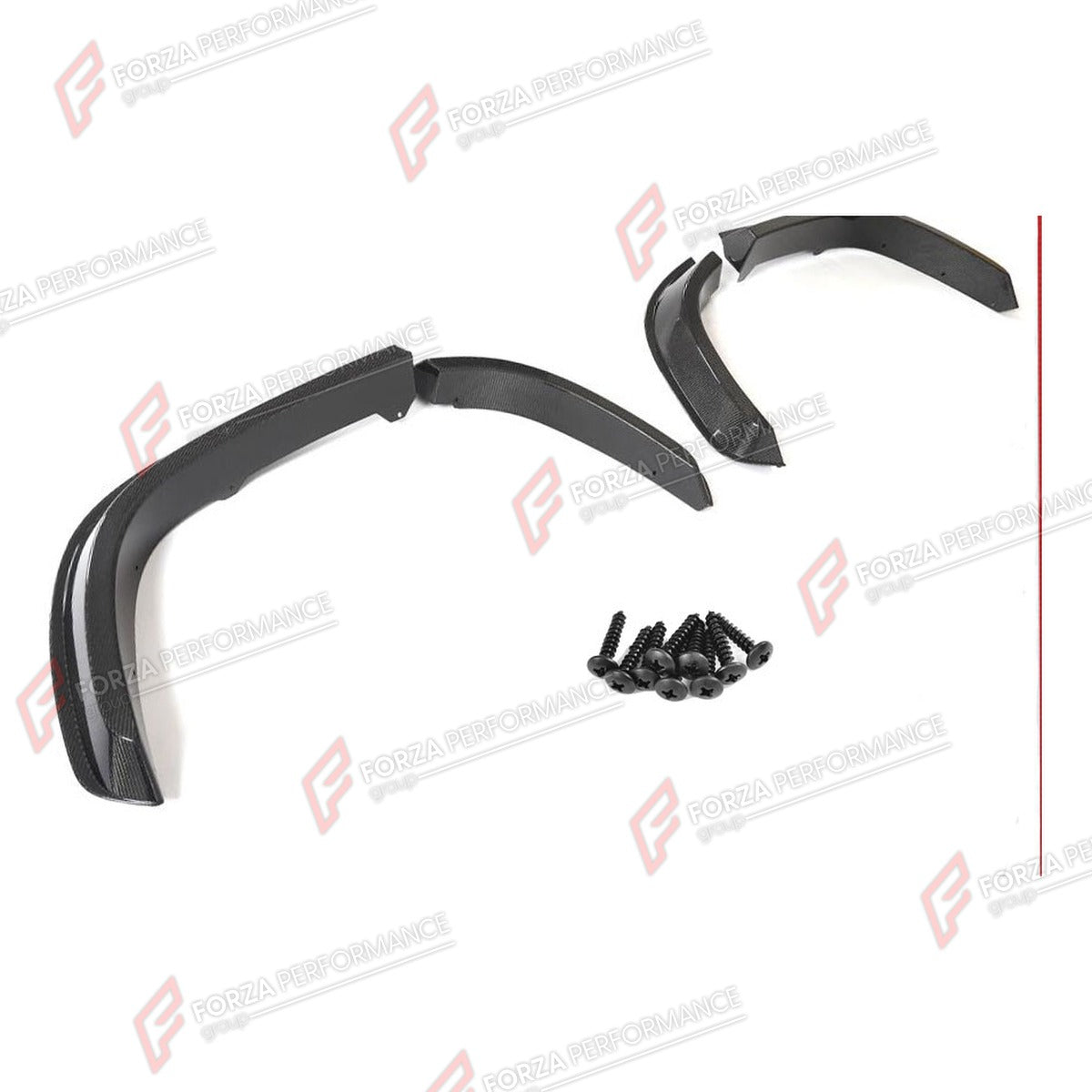 CARBON FIBER FENDER FLARES for TOYOTA SEQUOIA EXTRA WIDE 2023+ FORZA PERFORMANCE Custom Fit
Set includes:

Fender Flares
Material: Carbon Fiber

NOTE: Professional installation is required.

Why “Contact Us for Pricing”?
We don’t display fixed prices because our goal is to offer you the most competitive deal possible. Product costs often decrease over time, and by requesting a quote, you’ll receive our most up-to-date price on market.

SECURED PAYMENT METHODS
PayPal (+4.4% fee)
Visa / Mastercard / American 