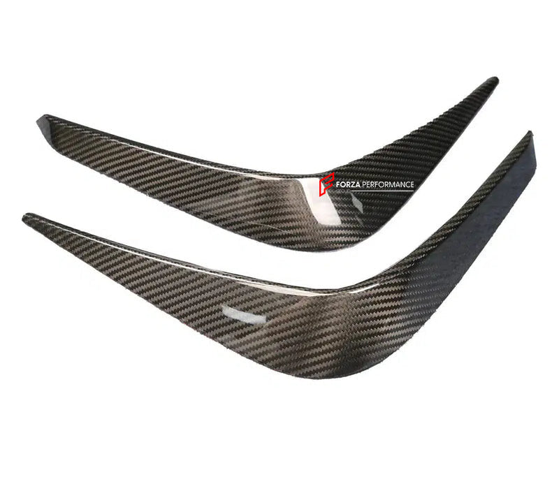 CARBON FIBER FRONT BUMPER CANARDS for BMW M3 G80 M4 G82 2020+


Set includes:
Canards

Material: Dry Carbon

Note: Professional installation is required
