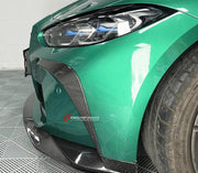 CARBON FIBER FRONT BUMPER CANARDS for BMW M3 G80 M4 G82 2020+


Set includes:
Canards

Material: Dry Carbon

Note: Professional installation is required