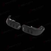 CARBON FIBER FRONT BUMPER CORNER COVERS for LAND ROVER DEFENDER 90 110 130 L663 2020+
Set includes:

Front Bumper Corner Covers
Material: Carbon Fiber

NOTE: Professional installation is required.