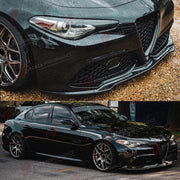 CARBON FIBER FRONT LIP for ALFA ROMEO GIULIA TI SPORT 2016 - 2022 FORZA PERFORMANCE Custom Fit
Set includes:

Front Lip
Material: Carbon Fiber

NOTE: Professional installation is required.

Why “Contact Us for Pricing”?
We don’t display fixed prices because our goal is to offer you the most competitive deal possible. Product costs often decrease over time, and by requesting a quote, you’ll receive our most up-to-date price on market.

SECURED PAYMENT METHODS
PayPal (+4.4% fee)
Visa / Mastercard / American E