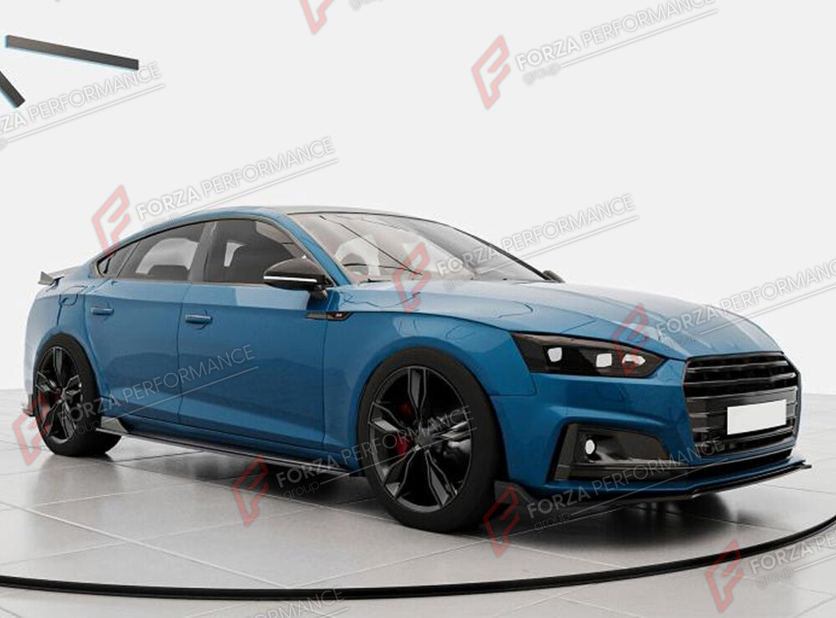 CARBON FIBER FRONT LIP for AUDI A5 B9 SLINE S5 2017 - 2019 FORZA PERFORMANCE Custom Fit
Set includes:

Front Lip
Material: Carbon Fiber

NOTE: Professional installation is required.

Why “Contact Us for Pricing”?
We don’t display fixed prices because our goal is to offer you the most competitive deal possible. Product costs often decrease over time, and by requesting a quote, you’ll receive our most up-to-date price on market.

SECURED PAYMENT METHODS
PayPal (+4.4% fee)
Visa / Mastercard / American Express 