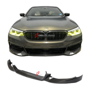 CARBON FIBER FRONT LIP for BMW 5 SERIES G30 520I 530I 540I 550I BASE SEDAN 2017 - 2019 FORZA PERFORMANCE Custom Fit
Set includes:

Front Lip
Material: Carbon Fiber

NOTE: Professional installation is required.

Why “Contact Us for Pricing”?
We don’t display fixed prices because our goal is to offer you the most competitive deal possible. Product costs often decrease over time, and by requesting a quote, you’ll receive our most up-to-date price on market.

SECURED PAYMENT METHODS
PayPal (+4.4% fee)
Visa / Ma