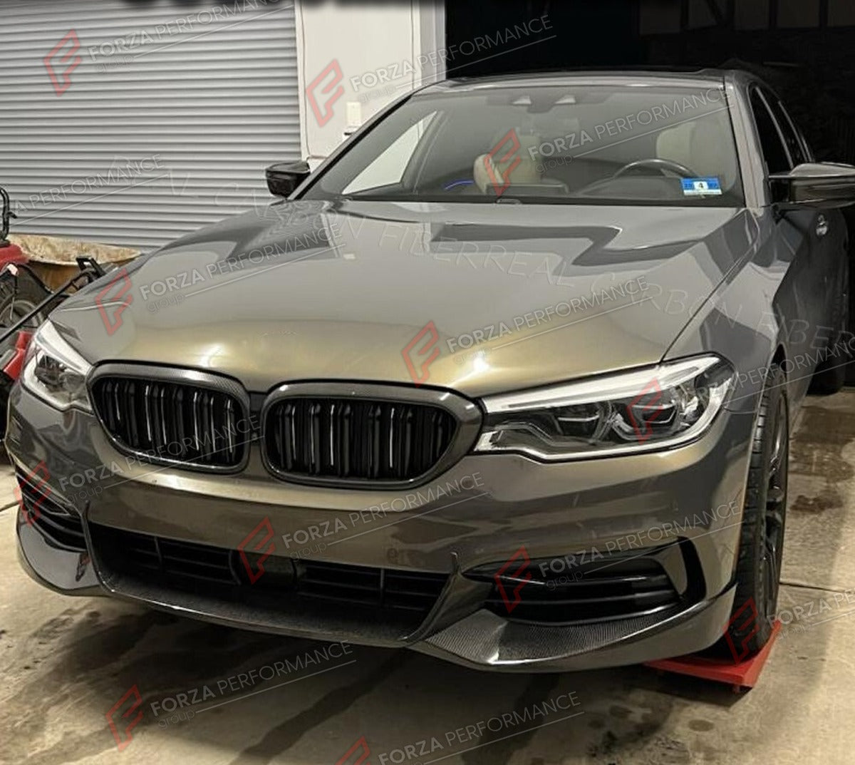 CARBON FIBER FRONT LIP for BMW 5 SERIES G30 520I 530I 540I 550I BASE SEDAN 2017 - 2019 FORZA PERFORMANCE Custom Fit
Set includes:

Front Lip
Material: Carbon Fiber

NOTE: Professional installation is required.

Why “Contact Us for Pricing”?
We don’t display fixed prices because our goal is to offer you the most competitive deal possible. Product costs often decrease over time, and by requesting a quote, you’ll receive our most up-to-date price on market.

SECURED PAYMENT METHODS
PayPal (+4.4% fee)
Visa / Ma