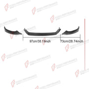 CARBON FIBER FRONT LIP for BMW 5 SERIES G30 520I 530I 540I 550I BASE SEDAN 2017 - 2019 FORZA PERFORMANCE Custom Fit
Set includes:

Front Lip
Material: Carbon Fiber

NOTE: Professional installation is required.

Why “Contact Us for Pricing”?
We don’t display fixed prices because our goal is to offer you the most competitive deal possible. Product costs often decrease over time, and by requesting a quote, you’ll receive our most up-to-date price on market.

SECURED PAYMENT METHODS
PayPal (+4.4% fee)
Visa / Ma
