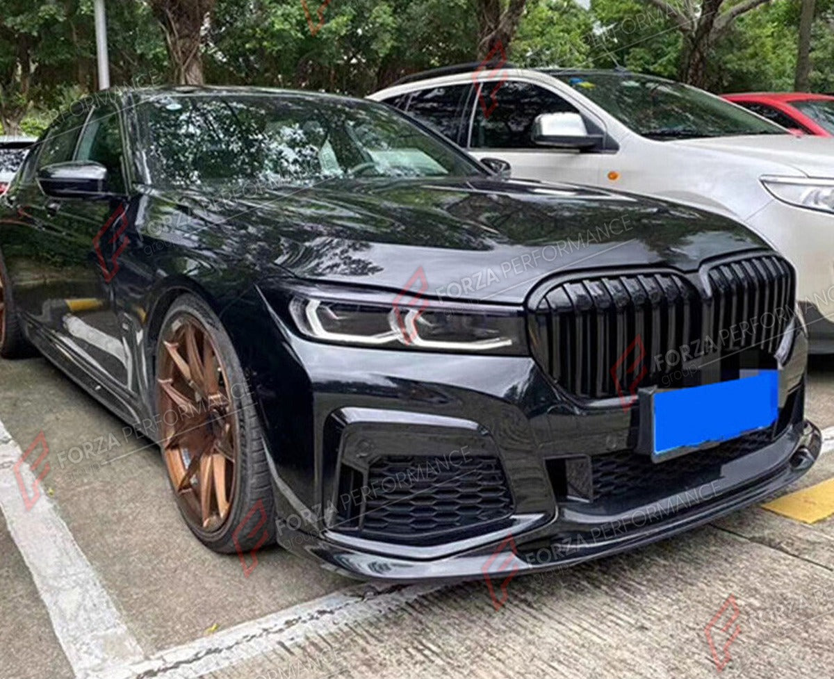 CARBON FIBER FRONT LIP for BMW 7 SERIES G11 G12 M760LI 740I 750I 2019 - 2022 FORZA PERFORMANCE Custom Fit
Set includes:

Front Lip
Material: Carbon Fiber

NOTE: Professional installation is required.

Why “Contact Us for Pricing”?
We don’t display fixed prices because our goal is to offer you the most competitive deal possible. Product costs often decrease over time, and by requesting a quote, you’ll receive our most up-to-date price on market.

SECURED PAYMENT METHODS
PayPal (+4.4% fee)
Visa / Mastercard /