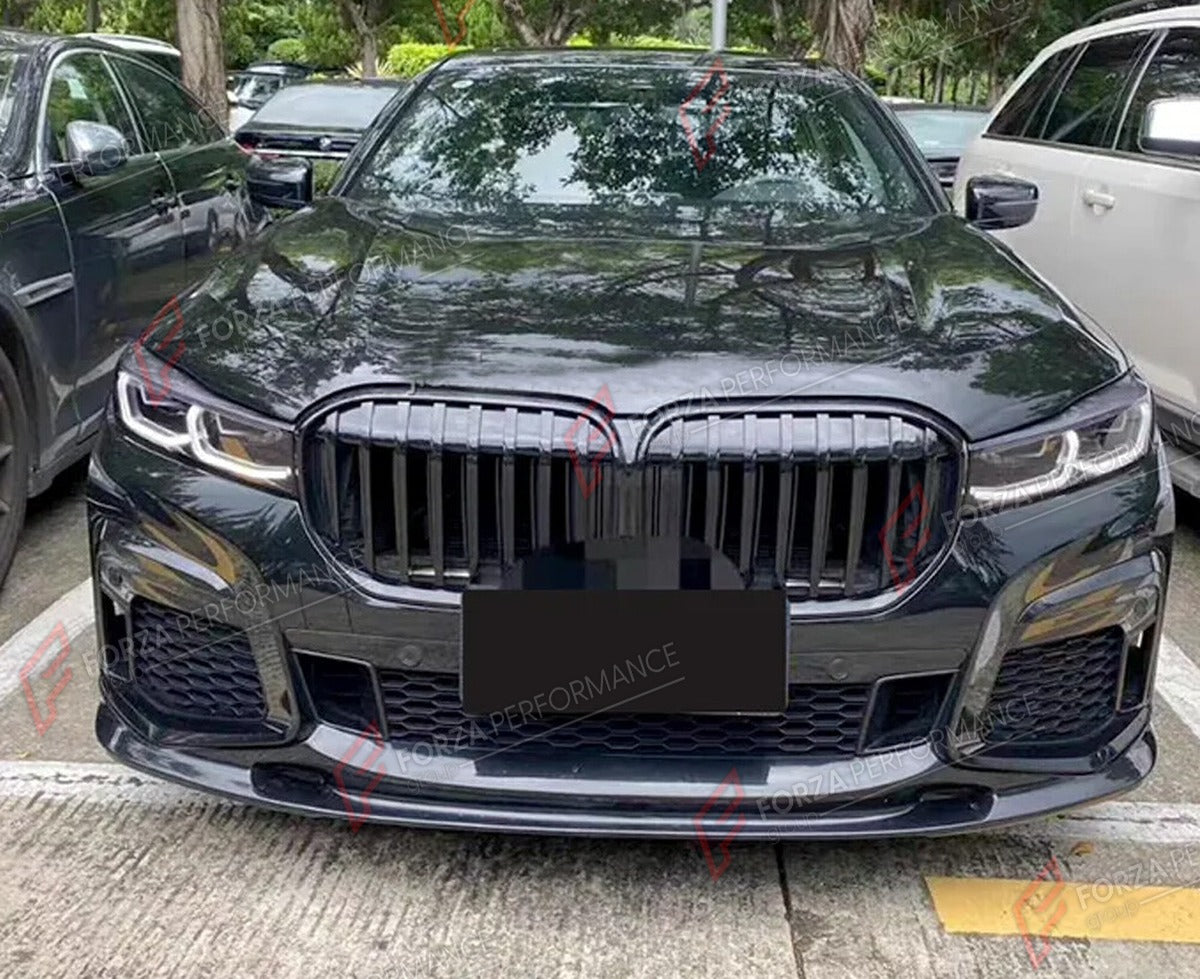 CARBON FIBER FRONT LIP for BMW 7 SERIES G11 G12 M760LI 740I 750I 2019 - 2022 FORZA PERFORMANCE Custom Fit
Set includes:

Front Lip
Material: Carbon Fiber

NOTE: Professional installation is required.

Why “Contact Us for Pricing”?
We don’t display fixed prices because our goal is to offer you the most competitive deal possible. Product costs often decrease over time, and by requesting a quote, you’ll receive our most up-to-date price on market.

SECURED PAYMENT METHODS
PayPal (+4.4% fee)
Visa / Mastercard /