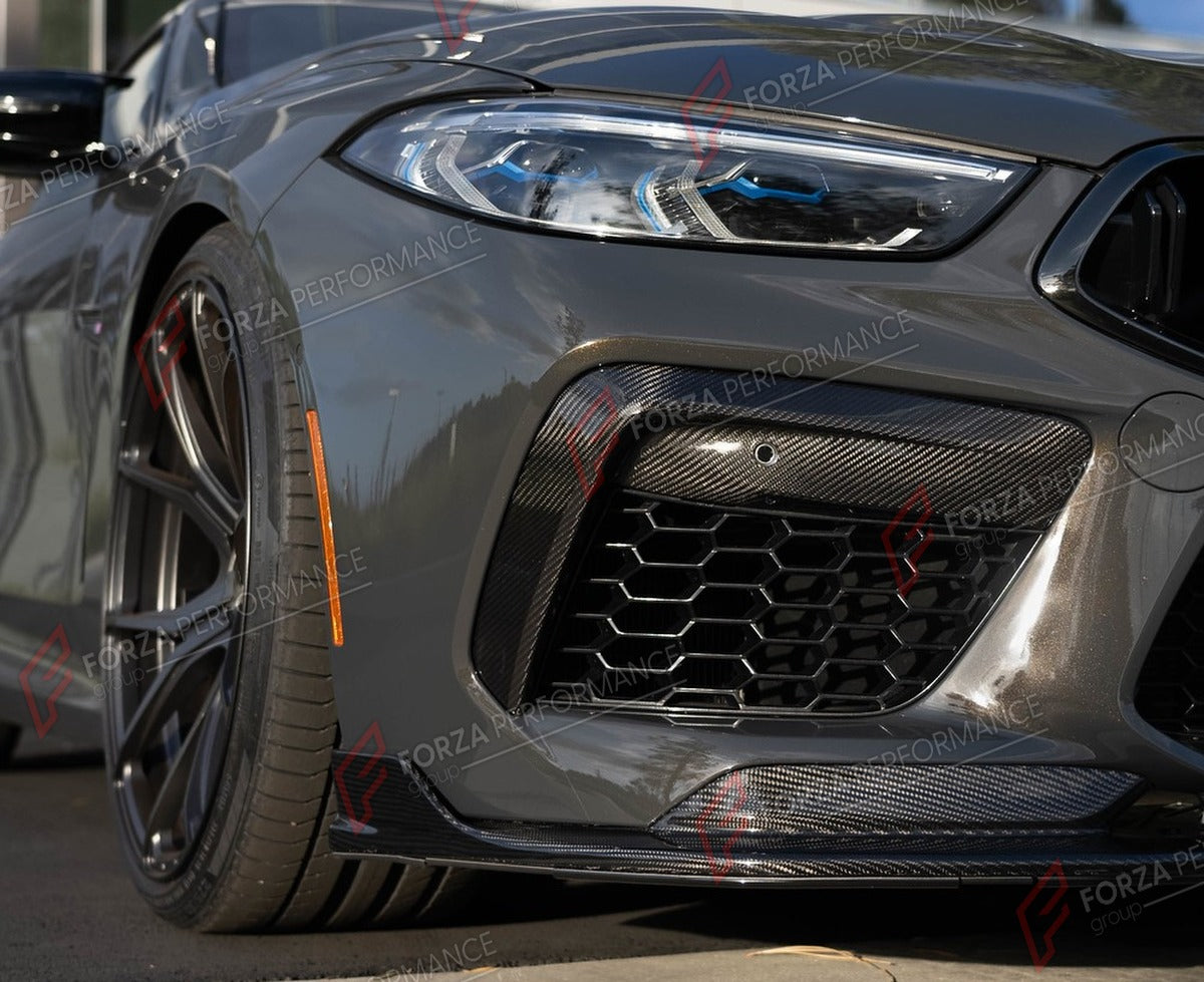 CARBON FIBER FRONT LIP for BMW 8 SERIES M8 F91 F92 F93 2019+ FORZA PERFORMANCE Custom Fit
Set includes:

Front Lip
Material: Carbon Fiber

NOTE: Professional installation is required.

Why “Contact Us for Pricing”?
We don’t display fixed prices because our goal is to offer you the most competitive deal possible. Product costs often decrease over time, and by requesting a quote, you’ll receive our most up-to-date price on market.

SECURED PAYMENT METHODS
PayPal (+4.4% fee)
Visa / Mastercard / American Expres