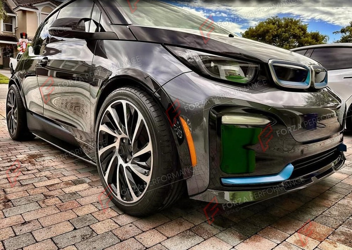 CARBON FIBER FRONT LIP for BMW I3 I01 2018 - 2020 FORZA PERFORMANCE Custom Fit
Set includes:

Front Lip
Material: Carbon Fiber

NOTE: Professional installation is required.

Why “Contact Us for Pricing”?
We don’t display fixed prices because our goal is to offer you the most competitive deal possible. Product costs often decrease over time, and by requesting a quote, you’ll receive our most up-to-date price on market.

SECURED PAYMENT METHODS
PayPal (+4.4% fee)
Visa / Mastercard / American Express (through 