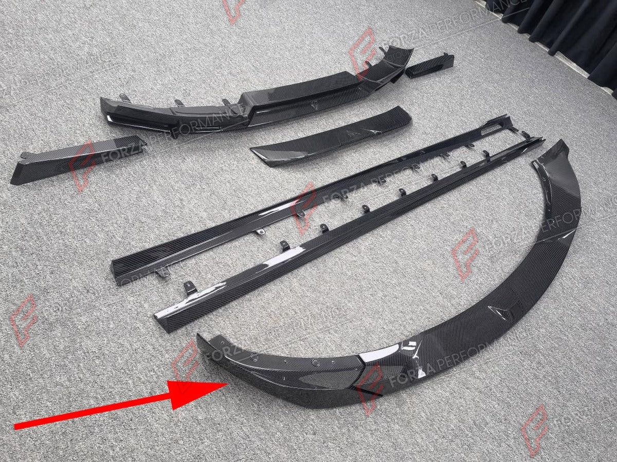 CARBON FIBER FRONT LIP for BMW IX M60 2022 - 2025 FORZA PERFORMANCE Custom Fit
Set includes:

Front Lip
Material: Carbon Fiber

NOTE: Professional installation is required.

Why “Contact Us for Pricing”?
We don’t display fixed prices because our goal is to offer you the most competitive deal possible. Product costs often decrease over time, and by requesting a quote, you’ll receive our most up-to-date price on market.

SECURED PAYMENT METHODS
PayPal (+4.4% fee)
Visa / Mastercard / American Express (through 