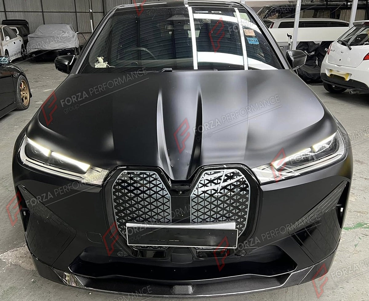 CARBON FIBER FRONT LIP for BMW IX M60 2022 - 2025 FORZA PERFORMANCE Custom Fit
Set includes:

Front Lip
Material: Carbon Fiber

NOTE: Professional installation is required.

Why “Contact Us for Pricing”?
We don’t display fixed prices because our goal is to offer you the most competitive deal possible. Product costs often decrease over time, and by requesting a quote, you’ll receive our most up-to-date price on market.

SECURED PAYMENT METHODS
PayPal (+4.4% fee)
Visa / Mastercard / American Express (through 