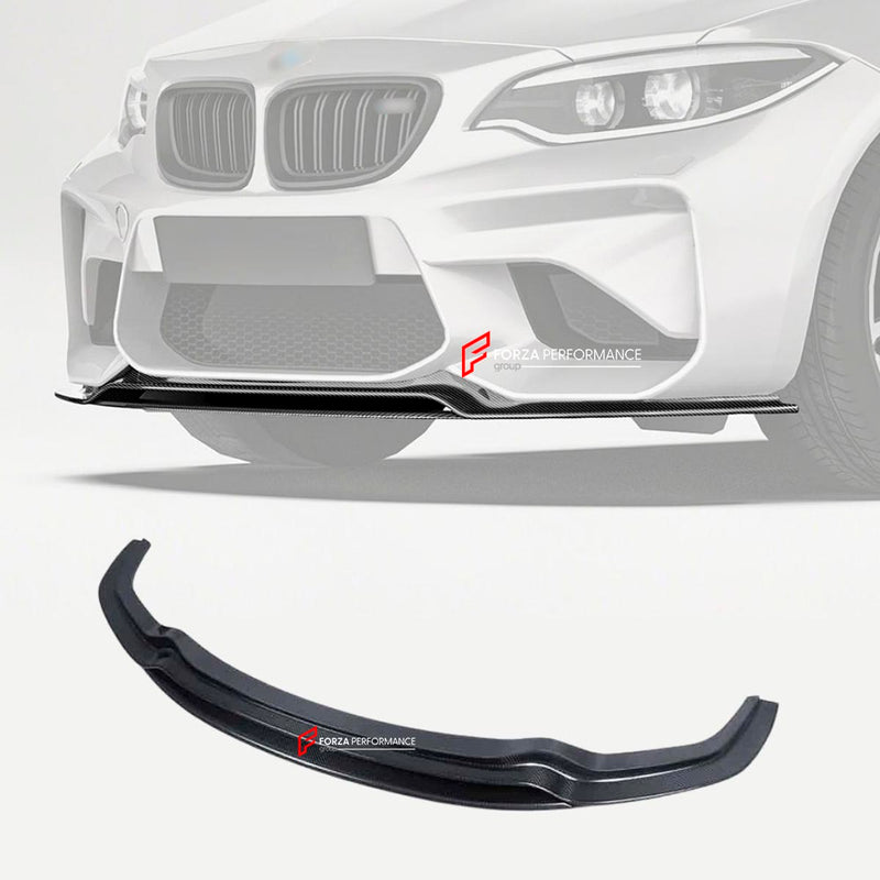 CARBON FIBER FRONT LIP for BMW M2 F87 2016 - 2020