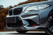 CARBON FIBER FRONT LIP for BMW M2 F87 2016 - 2020
Set includes:

Front Lip
Material: Carbon Fiber

NOTE: Professional installation is required.