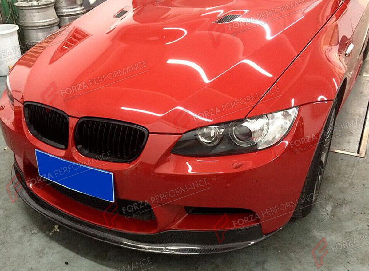 CARBON FIBER FRONT LIP for BMW M3 E90 E92 E93 2005 - 2011 FORZA PERFORMANCE Custom Fit
Set includes:

Front Lip
Material: Carbon Fiber

NOTE: Professional installation is required.

Why “Contact Us for Pricing”?
We don’t display fixed prices because our goal is to offer you the most competitive deal possible. Product costs often decrease over time, and by requesting a quote, you’ll receive our most up-to-date price on market.

SECURED PAYMENT METHODS
PayPal (+4.4% fee)
Visa / Mastercard / American Express (