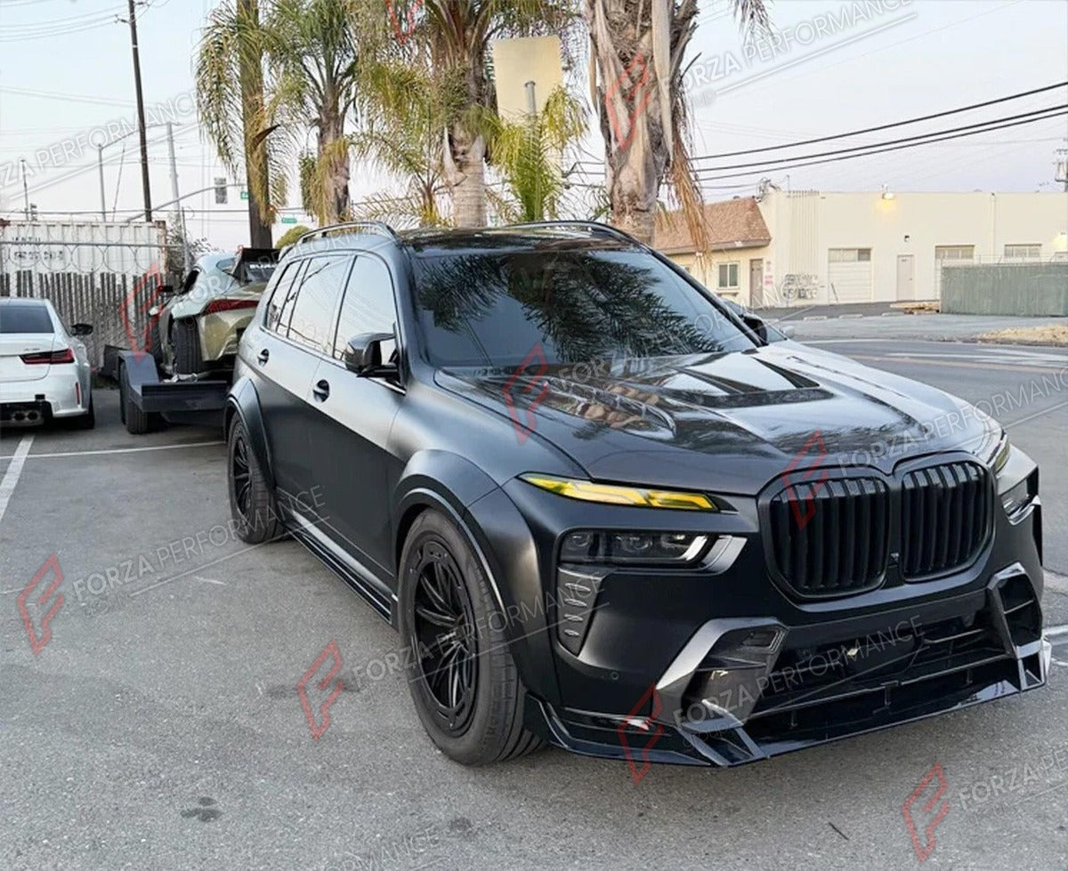 CARBON FIBER FRONT LIP for BMW X7 G07 M SPORT LCI 2023 - 2025 FORZA PERFORMANCE Custom Fit
Set includes:

Front Lip
Material: Carbon Fiber

NOTE: Professional installation is required.

Why “Contact Us for Pricing”?
We don’t display fixed prices because our goal is to offer you the most competitive deal possible. Product costs often decrease over time, and by requesting a quote, you’ll receive our most up-to-date price on market.

SECURED PAYMENT METHODS
PayPal (+4.4% fee)
Visa / Mastercard / American Expre