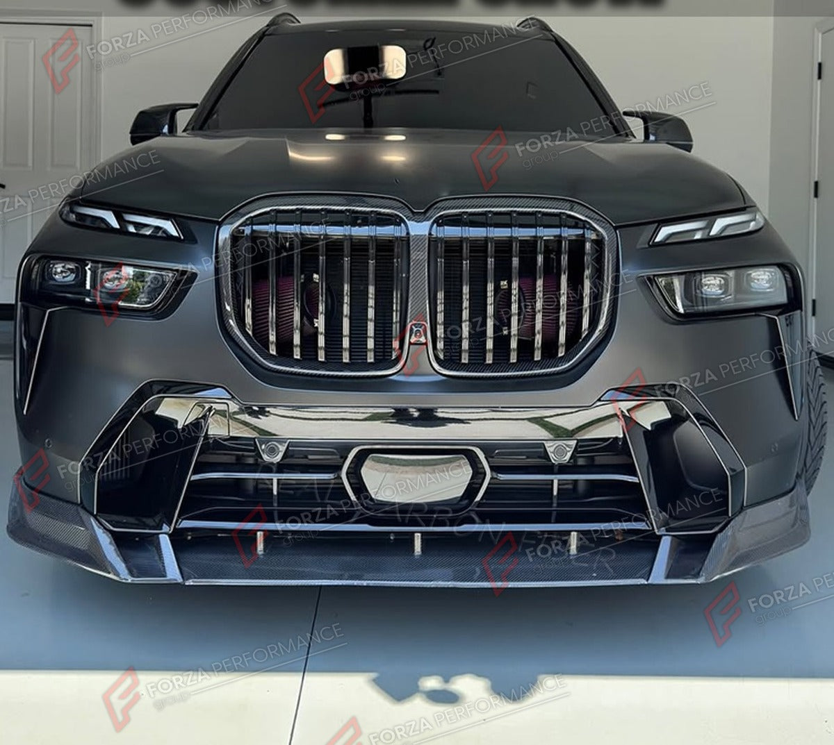 CARBON FIBER FRONT LIP for BMW X7 G07 M SPORT LCI 2023 - 2025 FORZA PERFORMANCE Custom Fit
Set includes:

Front Lip
Material: Carbon Fiber

NOTE: Professional installation is required.

Why “Contact Us for Pricing”?
We don’t display fixed prices because our goal is to offer you the most competitive deal possible. Product costs often decrease over time, and by requesting a quote, you’ll receive our most up-to-date price on market.

SECURED PAYMENT METHODS
PayPal (+4.4% fee)
Visa / Mastercard / American Expre