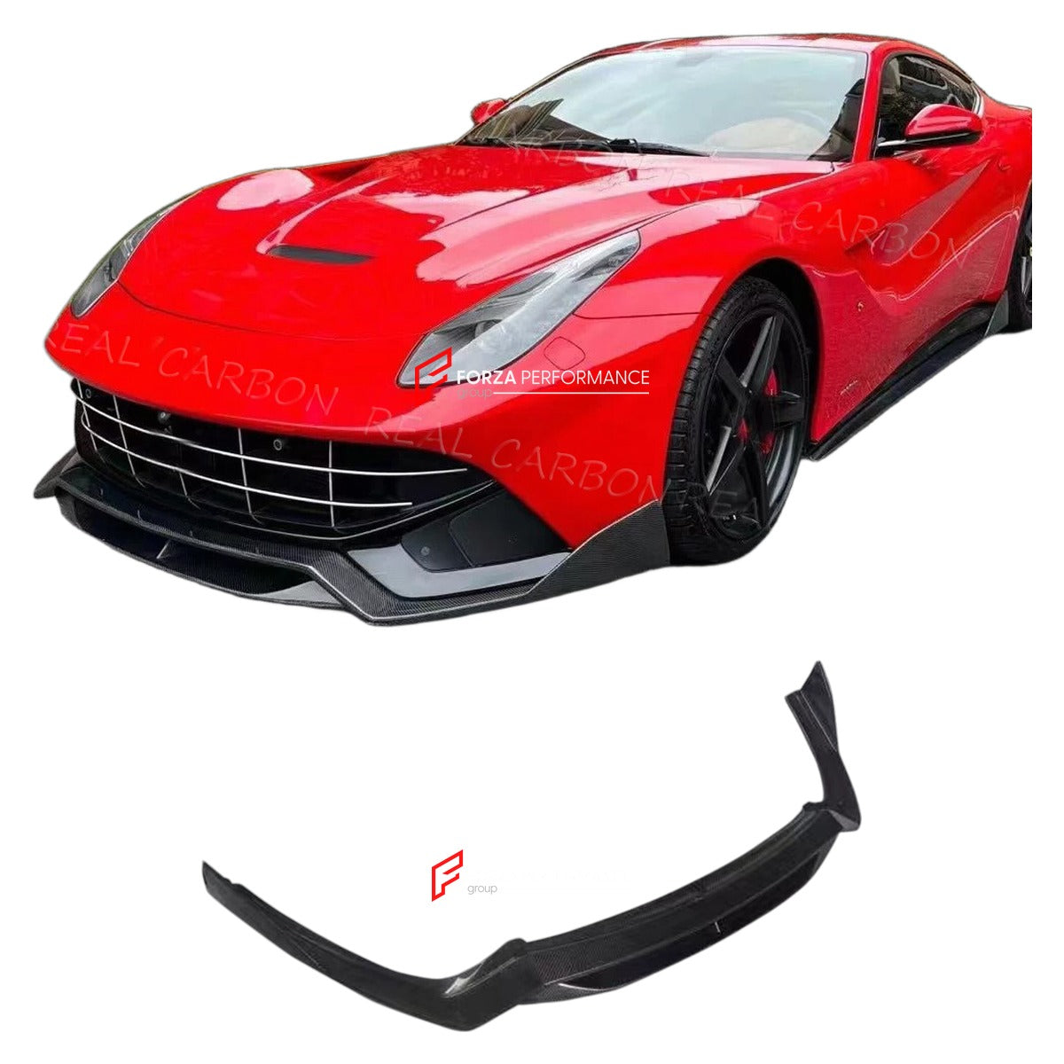 CARBON FIBER FRONT LIP for FERRARI F12 BERLINETTA 2012 - 2017 FORZA PERFORMANCE Custom Fit
Set includes:

Front Lip
Material: Carbon Fiber

NOTE: Professional installation is required.

Why “Contact Us for Pricing”?
We don’t display fixed prices because our goal is to offer you the most competitive deal possible. Product costs often decrease over time, and by requesting a quote, you’ll receive our most up-to-date price on market.

SECURED PAYMENT METHODS
PayPal (+4.4% fee)
Visa / Mastercard / American Expre