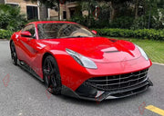 CARBON FIBER FRONT LIP for FERRARI F12 BERLINETTA 2012 - 2017 FORZA PERFORMANCE Custom Fit
Set includes:

Front Lip
Material: Carbon Fiber

NOTE: Professional installation is required.

Why “Contact Us for Pricing”?
We don’t display fixed prices because our goal is to offer you the most competitive deal possible. Product costs often decrease over time, and by requesting a quote, you’ll receive our most up-to-date price on market.

SECURED PAYMENT METHODS
PayPal (+4.4% fee)
Visa / Mastercard / American Expre