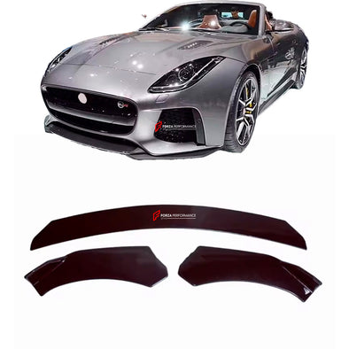 CARBON FIBER FRONT LIP for JAGUAR F-TYPE 2017 - 2019