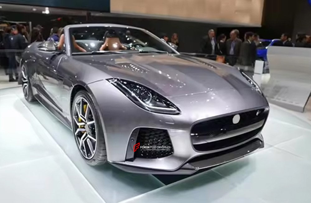 Carbon Fiber Front Lip for Jaguar F-Type 2017 - 2019