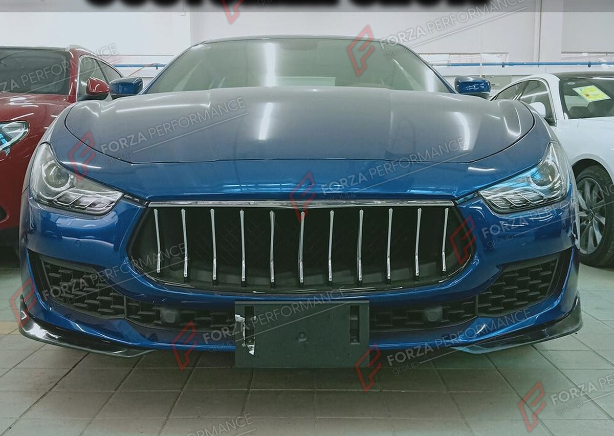 CARBON FIBER FRONT LIP for MASERATI GHIBLI 2018 - 2019 FORZA PERFORMANCE Custom Fit
Set includes:

Front Lip
Material: Carbon Fiber

NOTE: Professional installation is required.

Why “Contact Us for Pricing”?
We don’t display fixed prices because our goal is to offer you the most competitive deal possible. Product costs often decrease over time, and by requesting a quote, you’ll receive our most up-to-date price on market.

SECURED PAYMENT METHODS
PayPal (+4.4% fee)
Visa / Mastercard / American Express (thr