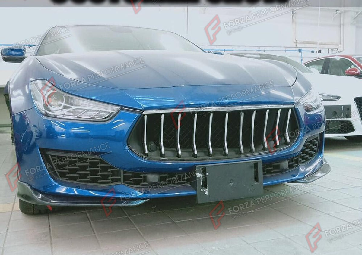CARBON FIBER FRONT LIP for MASERATI GHIBLI 2018 - 2019 FORZA PERFORMANCE Custom Fit
Set includes:

Front Lip
Material: Carbon Fiber

NOTE: Professional installation is required.

Why “Contact Us for Pricing”?
We don’t display fixed prices because our goal is to offer you the most competitive deal possible. Product costs often decrease over time, and by requesting a quote, you’ll receive our most up-to-date price on market.

SECURED PAYMENT METHODS
PayPal (+4.4% fee)
Visa / Mastercard / American Express (thr