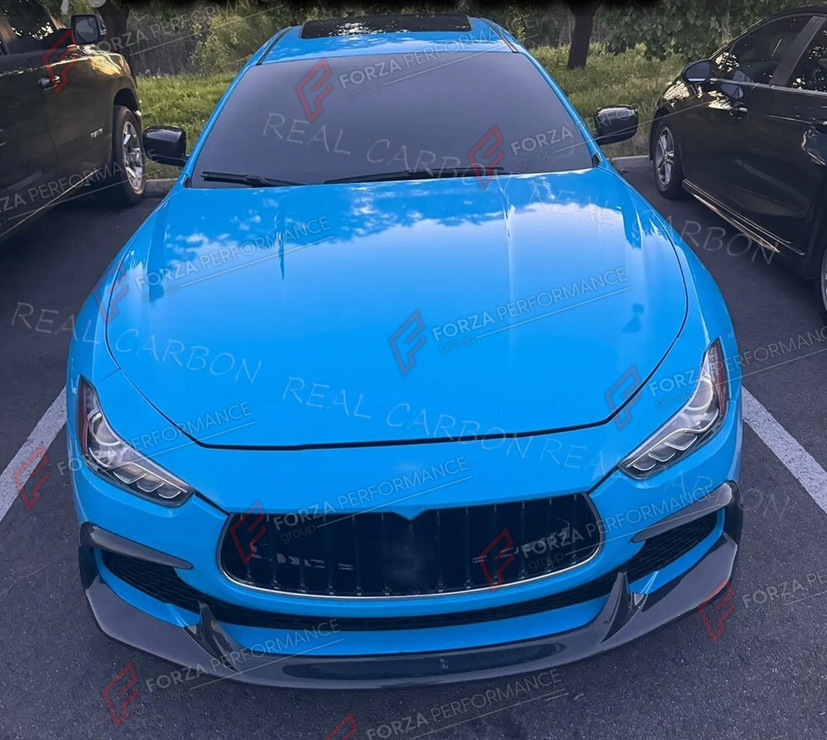CARBON FIBER FRONT LIP for MASERATI GHIBLI S Q4 SEDAN 2014 - 2017 FORZA PERFORMANCE Custom Fit
Set includes:

Front Lip
Material: Carbon Fiber

NOTE: Professional installation is required.

Why “Contact Us for Pricing”?
We don’t display fixed prices because our goal is to offer you the most competitive deal possible. Product costs often decrease over time, and by requesting a quote, you’ll receive our most up-to-date price on market.

SECURED PAYMENT METHODS
PayPal (+4.4% fee)
Visa / Mastercard / American E