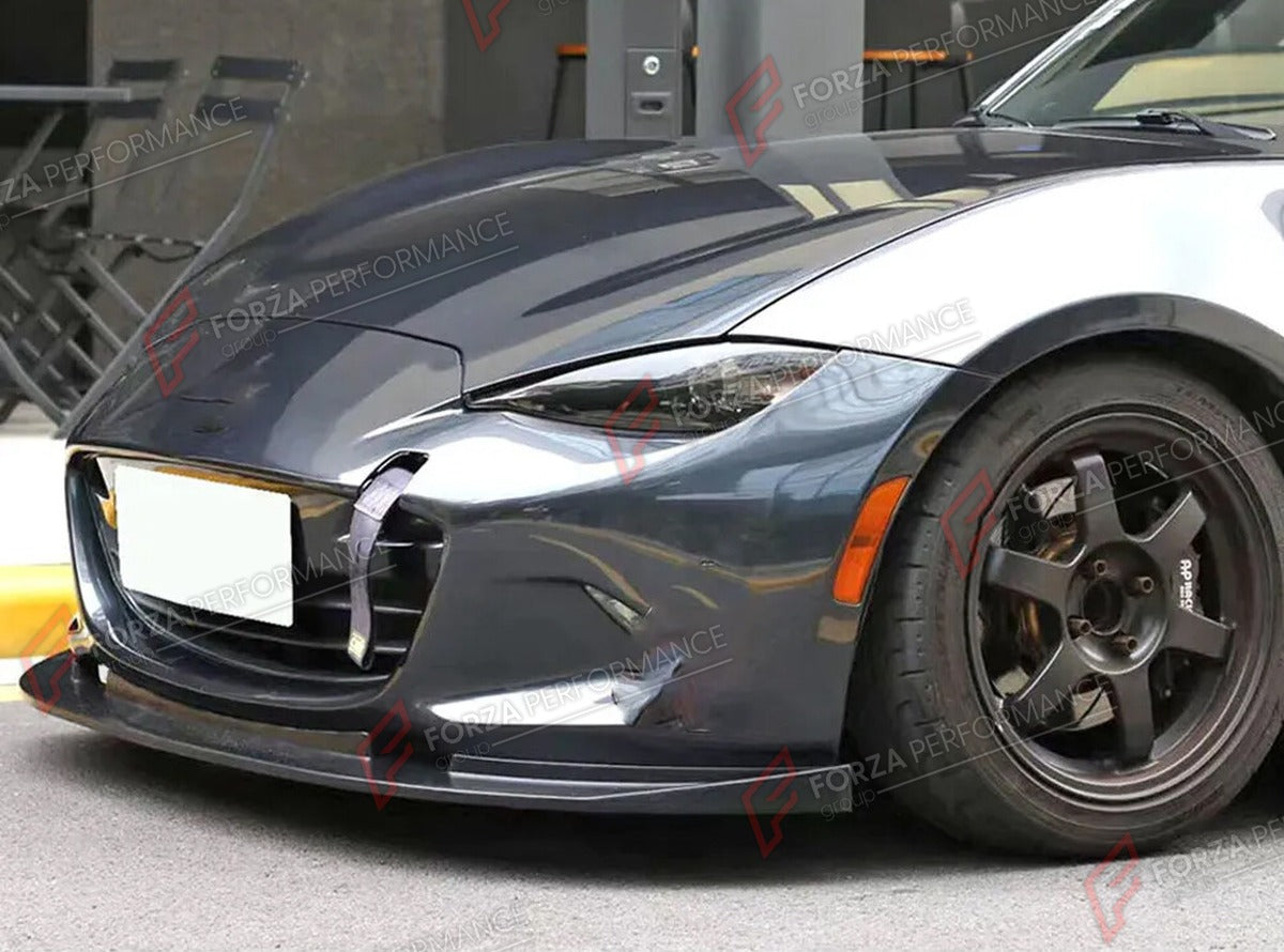 CARBON FIBER FRONT LIP for MAZDA MX 5 MIATA ND 2016 - 2024 FORZA PERFORMANCE Custom Fit
Set includes:

Front Lip
Material: Carbon Fiber

NOTE: Professional installation is required.

Why “Contact Us for Pricing”?
We don’t display fixed prices because our goal is to offer you the most competitive deal possible. Product costs often decrease over time, and by requesting a quote, you’ll receive our most up-to-date price on market.

SECURED PAYMENT METHODS
PayPal (+4.4% fee)
Visa / Mastercard / American Express 