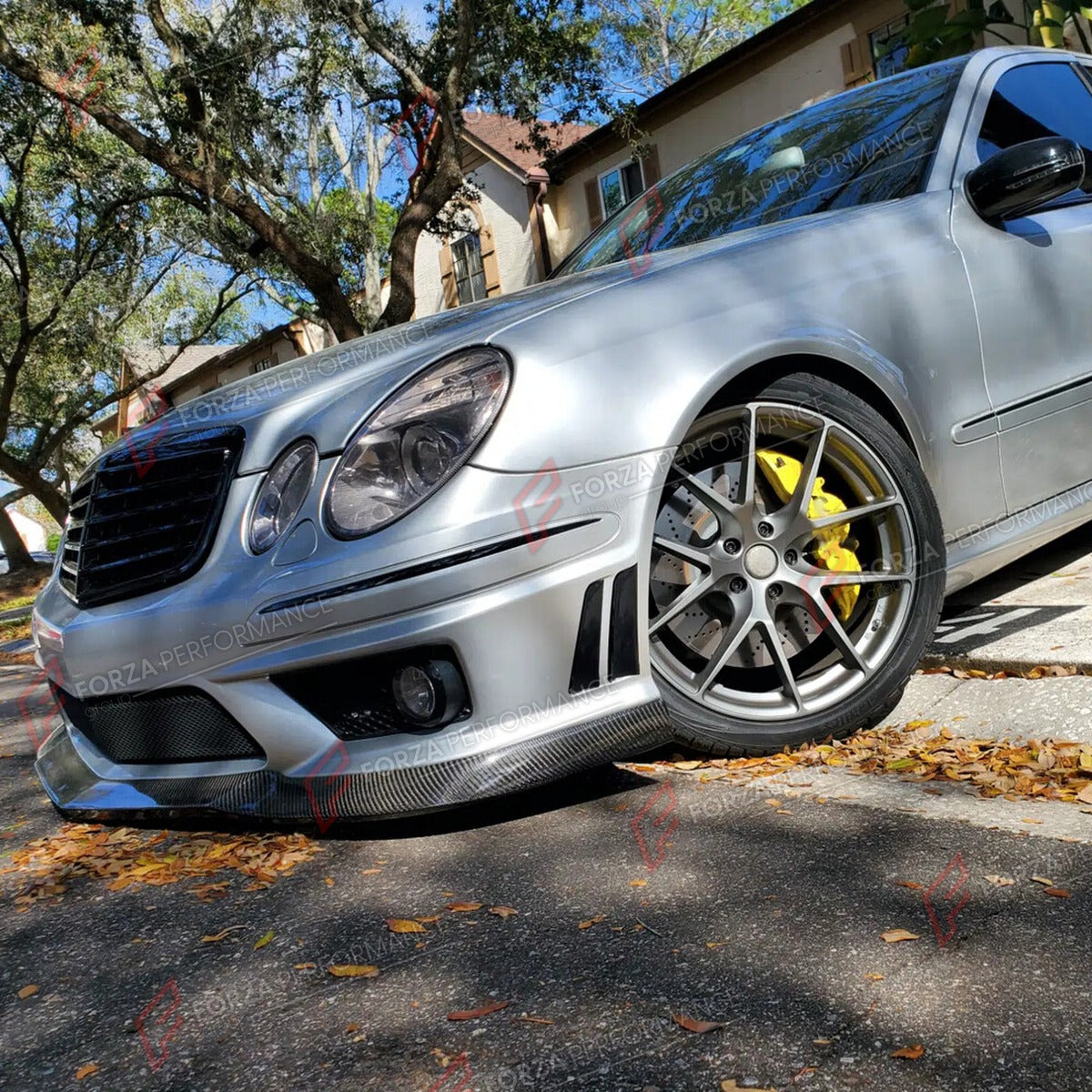 CARBON FIBER FRONT LIP for MERCEDES BENZ E CLASS W211 E63 2006 - 2009 FORZA PERFORMANCE Custom Fit
Set includes:

Front Lip
Material: Carbon Fiber

NOTE: Professional installation is required.

Why “Contact Us for Pricing”?
We don’t display fixed prices because our goal is to offer you the most competitive deal possible. Product costs often decrease over time, and by requesting a quote, you’ll receive our most up-to-date price on market.

SECURED PAYMENT METHODS
PayPal (+4.4% fee)
Visa / Mastercard / Americ