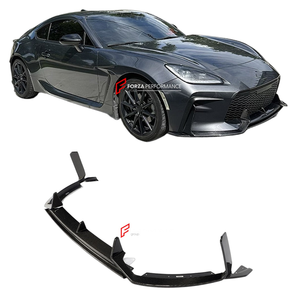 CARBON FIBER FRONT LIP for TOYOTA GR86 BRZ 2022 - 2024 FORZA PERFORMANCE Custom Fit
Set includes:

Front Lip
Material: Carbon Fiber

NOTE: Professional installation is required.

Why “Contact Us for Pricing”?
We don’t display fixed prices because our goal is to offer you the most competitive deal possible. Product costs often decrease over time, and by requesting a quote, you’ll receive our most up-to-date price on market.

SECURED PAYMENT METHODS
PayPal (+4.4% fee)
Visa / Mastercard / American Express (thr