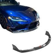 CARBON FIBER FRONT LIP for TOYOTA SUPRA GR A90 MK5 COUPE 2019 - 2024 FORZA PERFORMANCE Custom Fit
Set includes:

Front Lip
Material: Carbon Fiber

NOTE: Professional installation is required.

Why “Contact Us for Pricing”?
We don’t display fixed prices because our goal is to offer you the most competitive deal possible. Product costs often decrease over time, and by requesting a quote, you’ll receive our most up-to-date price on market.

SECURED PAYMENT METHODS
PayPal (+4.4% fee)
Visa / Mastercard / America