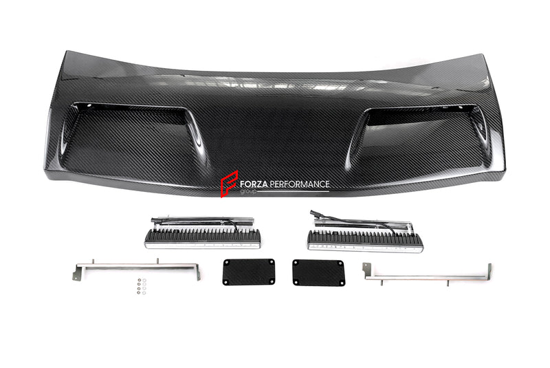 CARBON FIBER FRONT ROOF LED DRL BAR for MERCEDES BENZ G CLASS AMG W463A W464 G63 4x4 2018 - 2024