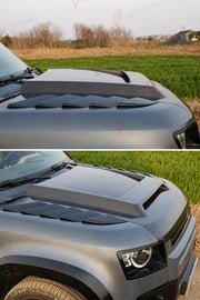 CARBON FIBER HOOD BONNET for LAND ROVER DEFENDER 90 110 130 L663 2020+
Set includes:

Hood Bonnet
Material: Carbon Fiber

NOTE: Professional installation is required.