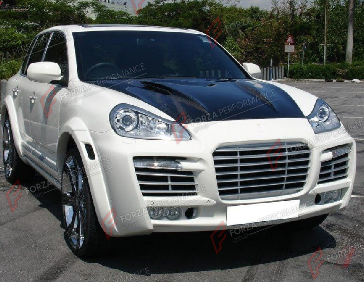 CARBON FIBER HOOD BONNET for PORSCHE CAYENNE 955 2003 - 2010 FORZA PERFORMANCE Custom Fit
Set includes:

Hood Bonnet
Material: Carbon Fiber

NOTE: Professional installation is required.

Why “Contact Us for Pricing”?
We don’t display fixed prices because our goal is to offer you the most competitive deal possible. Product costs often decrease over time, and by requesting a quote, you’ll receive our most up-to-date price on market.

SECURED PAYMENT METHODS
PayPal (+4.4% fee)
Visa / Mastercard / American Expr