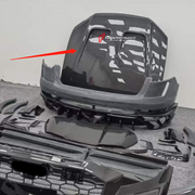 DRY CARBON HOOD for AUDI Q8 2019 - 2023  Set includes:  Hood