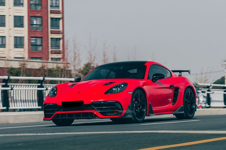 CARBON FIBER HOOD for PORSCHE 718 982 CAYMAN BOXSTER 2016+

Set includes:

Hood/Bonnet

Material: Carbon Fiber

Note: Professional installation is required

CONTACT US FOR PRICING

Payment ►
Visa
Mastercard
PayPal with a credit card (add 4.4% at checkout)
Payoneer
Cryptocurrency
Shipment ►
By express DHL/UPS/TNT/FedEx
To the local international airport
Special line by air
Special line by the sea
To Europe and the UK by train

Please let us know which shipping option you prefer.