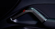 CARBON FIBER INNER DOOR HANDLES for PORSCHE CAYENNE E3 9Y 2023+ Forza Performance Custom fit
Set includes:

Inner Door Handles
Material: Carbon Fiber

NOTE: Professional installation is required.
