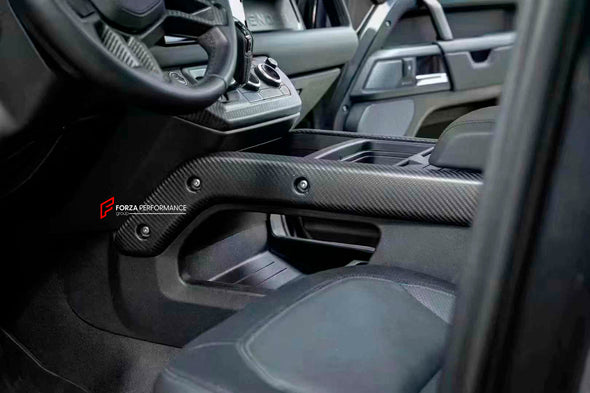 DRY CARBON FIBER INTERIOR TRIM KIT COVERS for LAND ROVER DEFENDER L663 2020+
Set includes:
Steering wheel trim cover
Door handle trim covers (3pcs)
Сenter dashboard covers ( We have for LHD and RHD)
Center console trim cover
Material:Carbon Fiber
Note: Professional installation is required
dry carbon fiber interior trim kit, Land Rover Defender L663 interior trim, 2020+ Defender carbon fiber covers, premium carbon fiber trim kit, Land Rover Defender interior upgrade, rugged carbon fiber trim, Defender L663 