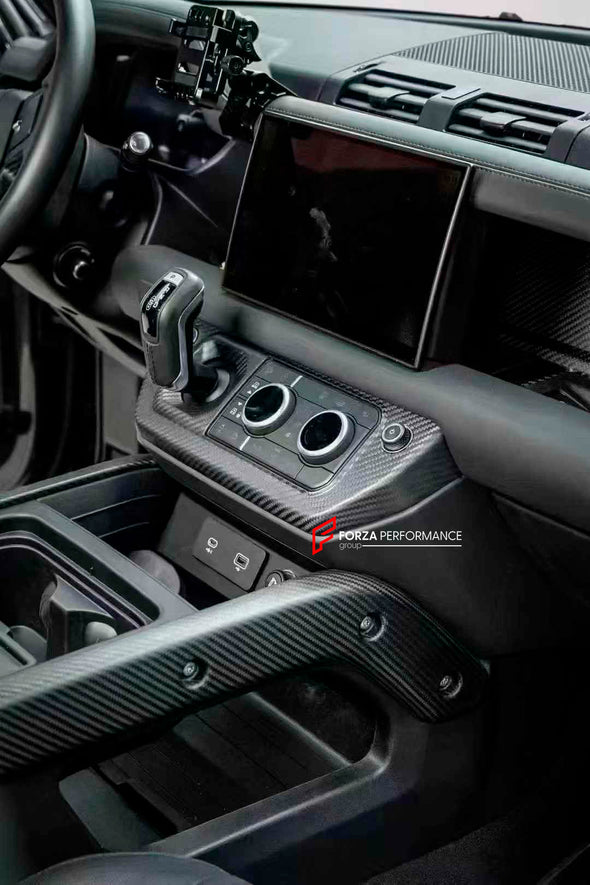 DRY CARBON FIBER INTERIOR TRIM KIT COVERS for LAND ROVER DEFENDER L663 2020+
Set includes:
Steering wheel trim cover
Door handle trim covers (3pcs)
Сenter dashboard covers ( We have for LHD and RHD)
Center console trim cover
Material:Carbon Fiber
Note: Professional installation is required
dry carbon fiber interior trim kit, Land Rover Defender L663 interior trim, 2020+ Defender carbon fiber covers, premium carbon fiber trim kit, Land Rover Defender interior upgrade, rugged carbon fiber trim, Defender L663 