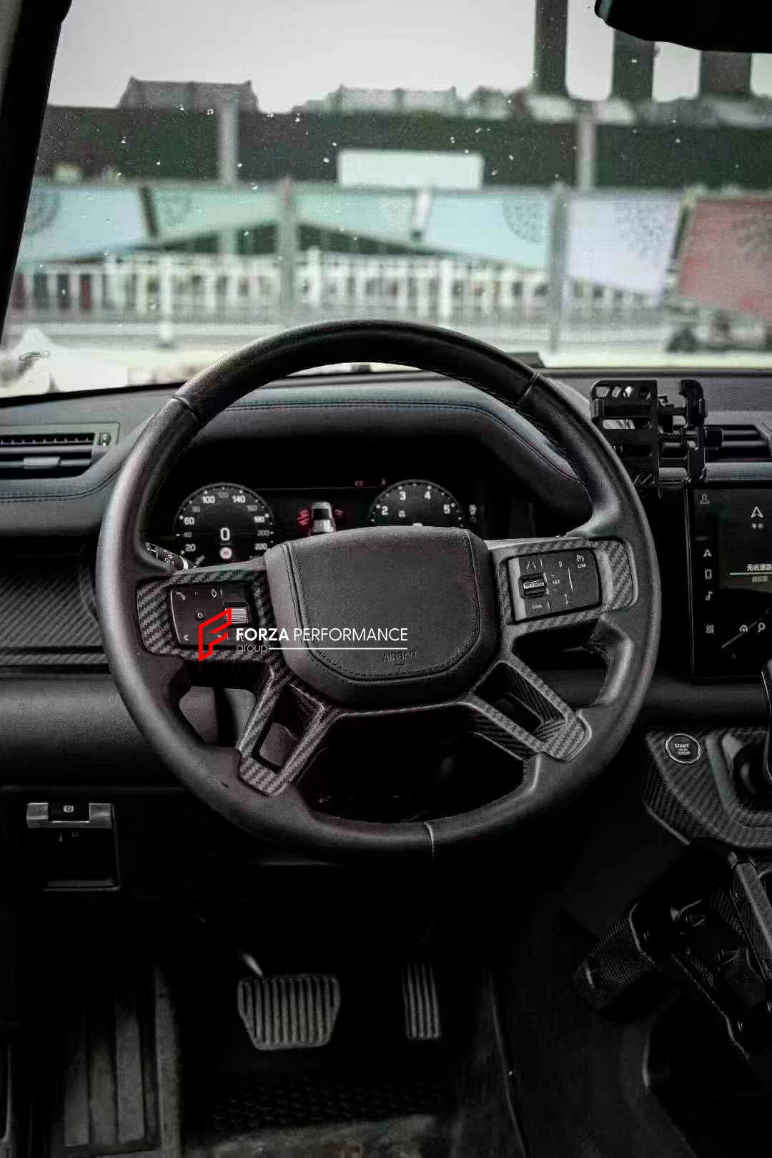 DRY CARBON FIBER INTERIOR TRIM KIT COVERS for LAND ROVER DEFENDER L663 2020+
Set includes:
Steering wheel trim cover
Door handle trim covers (3pcs)
Сenter dashboard covers ( We have for LHD and RHD)
Center console trim cover
Material:Carbon Fiber
Note: Professional installation is required
dry carbon fiber interior trim kit, Land Rover Defender L663 interior trim, 2020+ Defender carbon fiber covers, premium carbon fiber trim kit, Land Rover Defender interior upgrade, rugged carbon fiber trim, Defender L663 