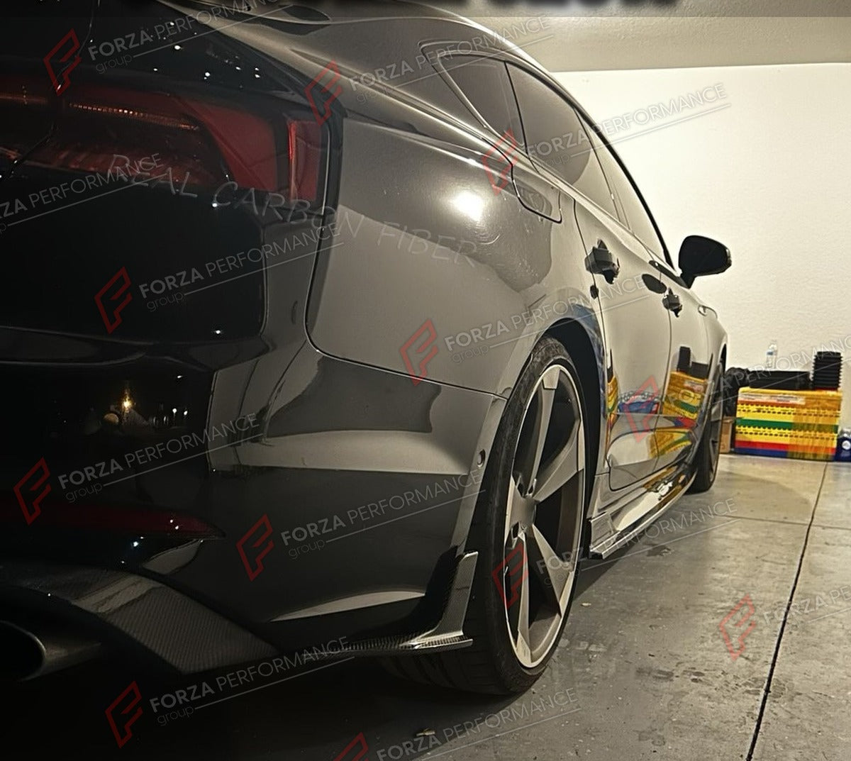 CARBON FIBER REAR CANARDS for AUDI A5 B9 S LINE S5 2017 - 2020 FORZA PERFORMANCE Custom Fit
Set includes:

Rear Canards
Material: Carbon Fiber

NOTE: Professional installation is required.

Why “Contact Us for Pricing”?
We don’t display fixed prices because our goal is to offer you the most competitive deal possible. Product costs often decrease over time, and by requesting a quote, you’ll receive our most up-to-date price on market.

SECURED PAYMENT METHODS
PayPal (+4.4% fee)
Visa / Mastercard / American E